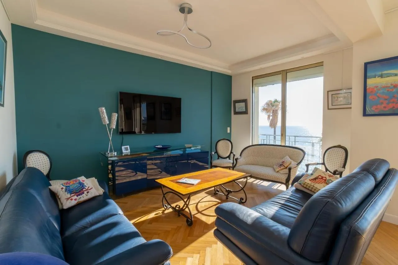 3-Br Apartment Sea View By The Beaches Cannes