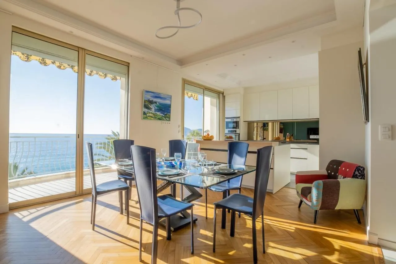 3-Br Apartment Sea View By The Beaches Cannes