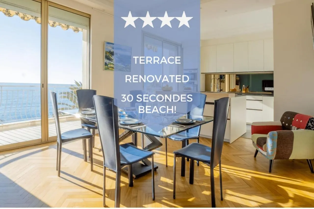 3-Br Apartment Sea View By The Beaches Cannes